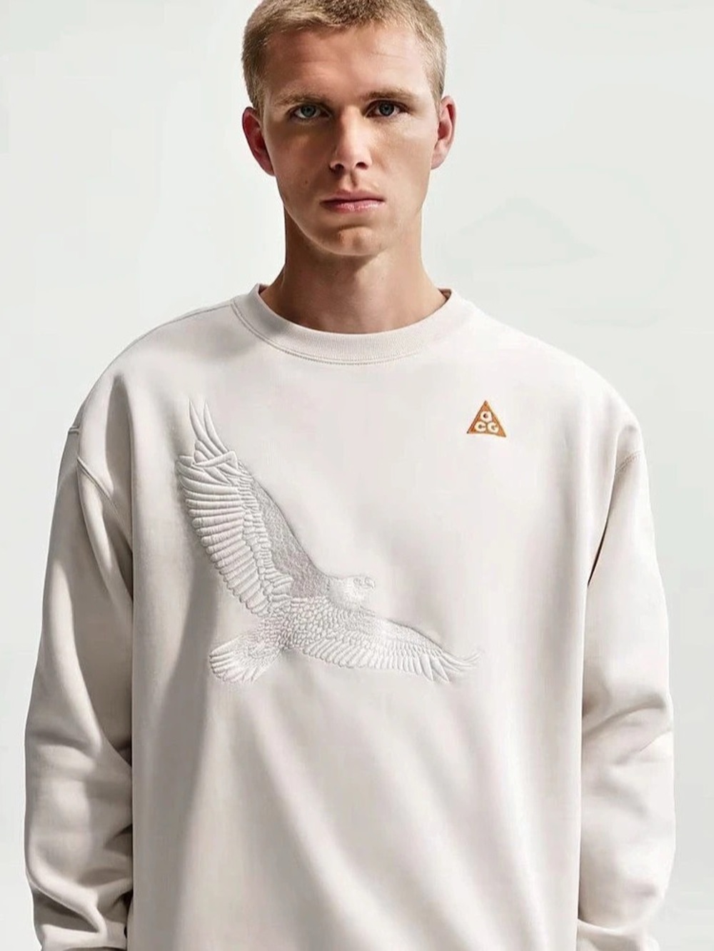 Nike ACG Wing Graphic Sweatshirt in White Size Large NWT